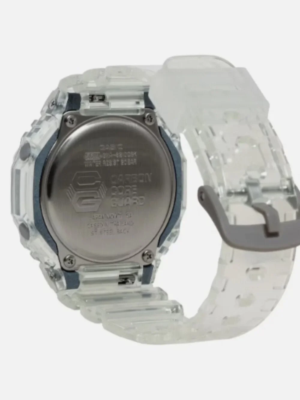 Casio G-Shock S-Series SKELETON WHITE Ana-Digi Womens Watch GMAS2100SK-7A EUC
